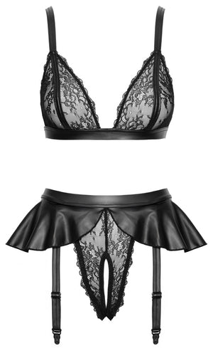 Bra Suspender Set M
