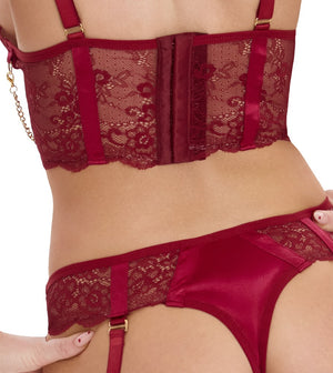 Bra Set with Chains L