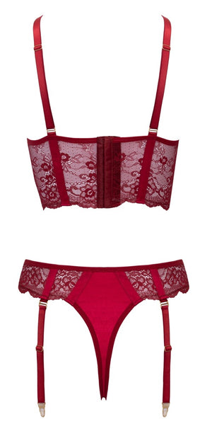 Bra Set with Chains XL