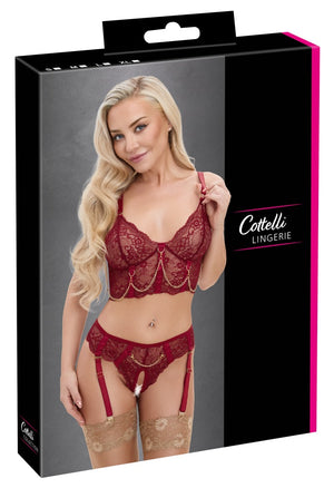 Bra Set with Chains XL