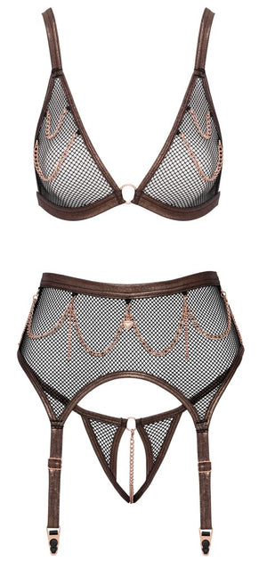 Bra Suspender Set Net L