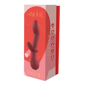 AMOUR FLEXIBLE G-SPOT DUO VIBE LOULOU