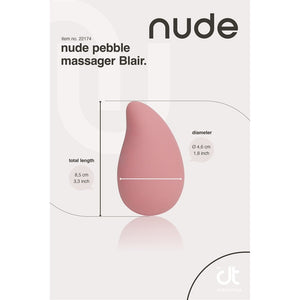 NUDE BLAIR PEBBLE MASSAGER - TRAVELSIZE