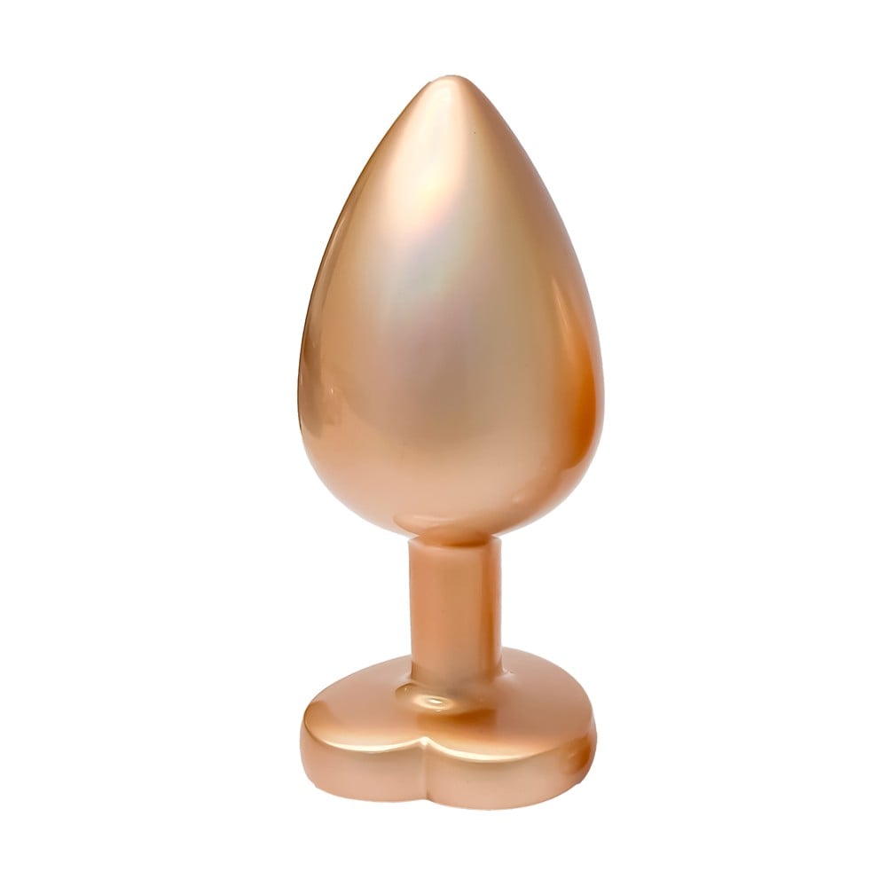GLEAMING LOVE PEARL GOLD PLUG LARGE