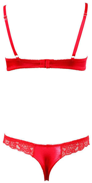 Half-cup Bra Set 75B/S