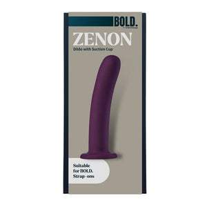 BOLD. ZENON DILDO WITH SUCTION CUP ZENON WITH 6 INCH DILDO