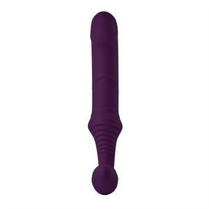 BOLD. STORM REMOTE CONTROLLED STRAPLESS VIBRATOR STORM WITH 6 INCH DILDO