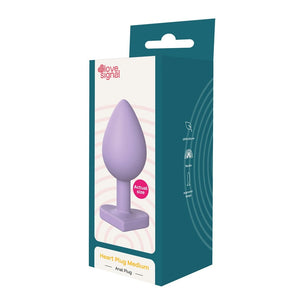 LOVE SIGNAL HEART PLUG MEDIUM
