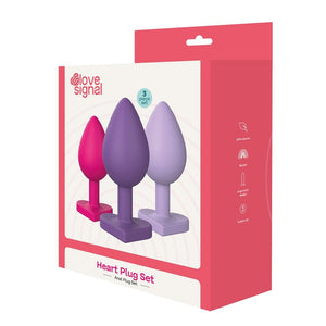 LOVE SIGNAL TRIPLE HEART SET