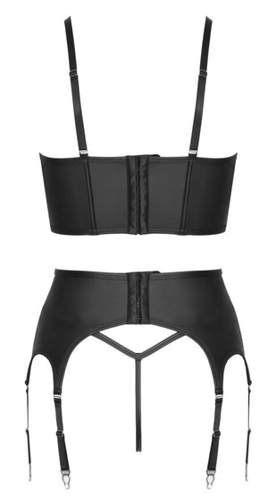 Top Set rhinestone zip XL