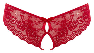 Lace Briefs Crotchless L
