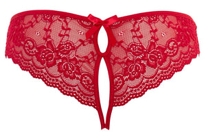 Lace Briefs Crotchless S