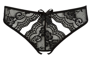 Crotchless Briefs black L