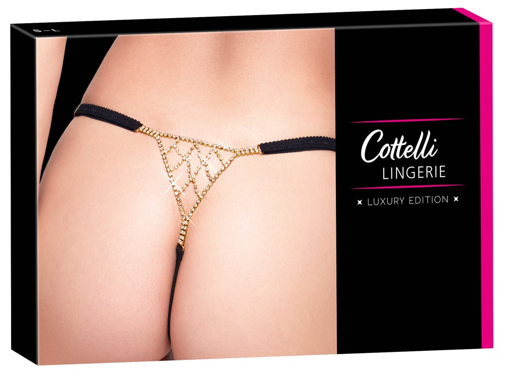 Thong Rhinestones S-L