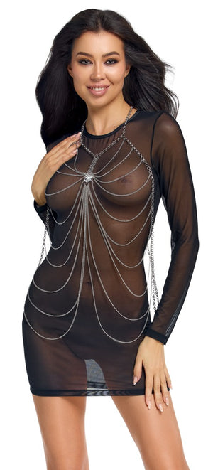 Body Chain silver