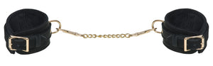 BK Handcuffs Velvet black