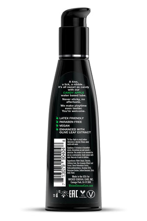 WICKED AQUA CANDY APPLE FLAVORED LUBRICANT 120ML