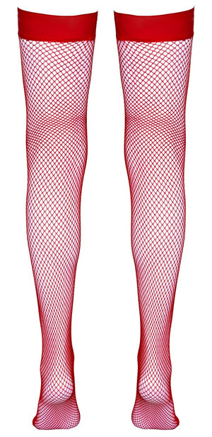 Hold-up Stockings red S
