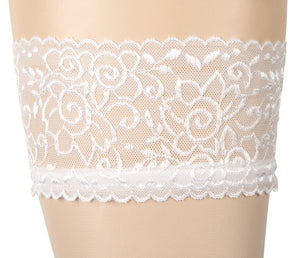 Hold-up Stockings white 2