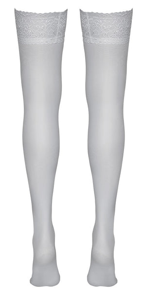 Hold-up Stockings white 1