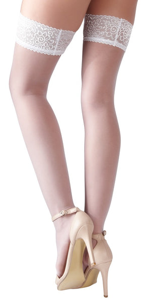 Hold-up Stockings white 2