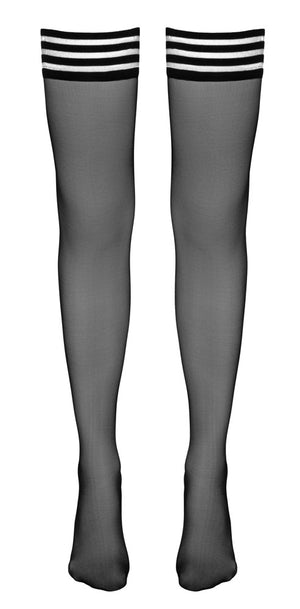 Hold-up Stockings black 3