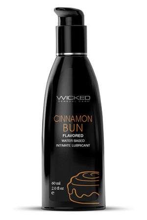 WICKED AQUA CINNAMON BUN FLAVORED LUBRICANT 60ML