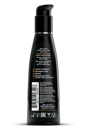 WICKED AQUA CINNAMON BUN FLAVORED LUBRICANT 120ML