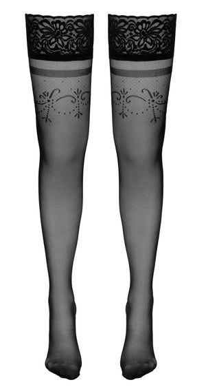 Hold-up Stockings Black 3