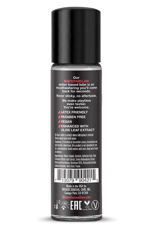 WICKED AQUA WATERMELON FLAVORED LUBRICANT 30ML