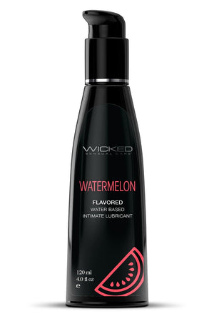 WICKED AQUA WATERMELON FLAVORED LUBRICANT 120ML