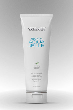 WICKED SIMPLY AQUA JELLE LUBRICANT 120ML