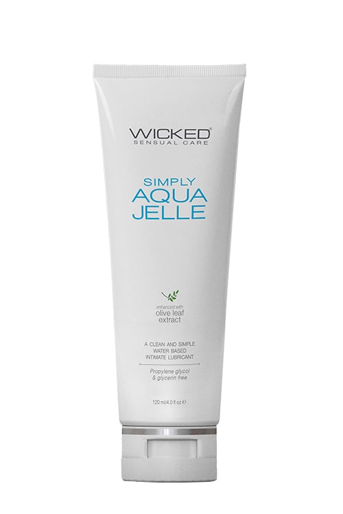 WICKED SIMPLY AQUA JELLE LUBRICANT 120ML