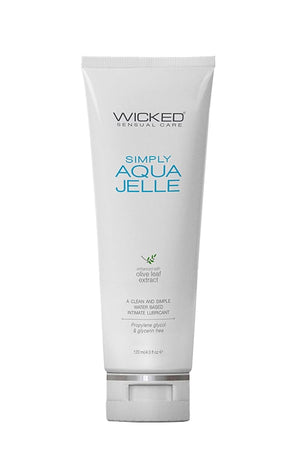 WICKED SIMPLY AQUA JELLE LUBRICANT 120ML