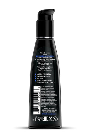 WICKED AQUA BLUEBERRY MUFFIN LUBRICANT 120ML