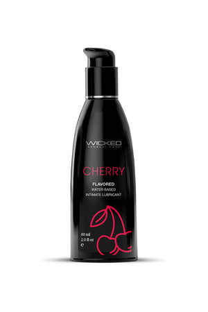 WICKED AQUA CHERRY FLAVORED LUBRICANT 60ML