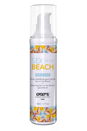 EXSENS WARMING MASSAGE OIL SEX ON THE BEACH  50ML