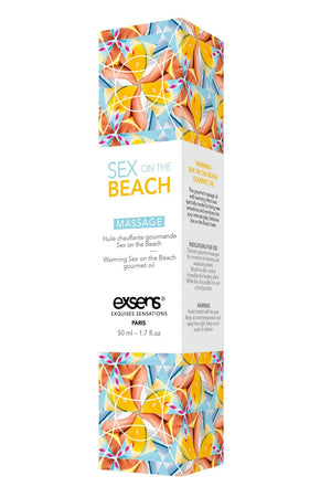 EXSENS WARMING MASSAGE OIL SEX ON THE BEACH  50ML