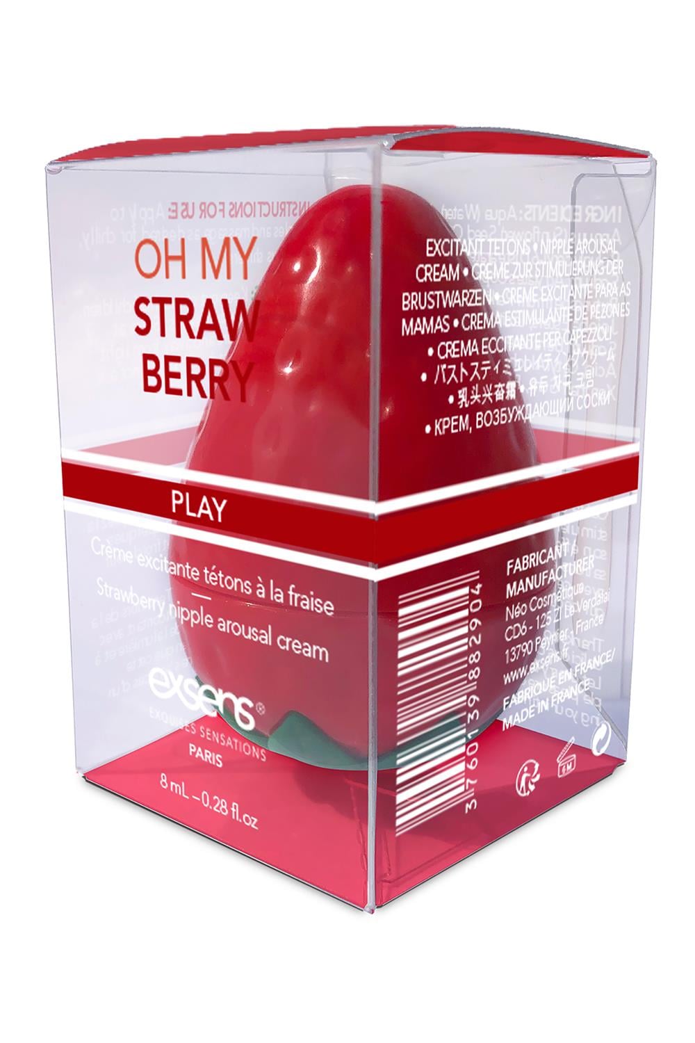 EXSENS AROUSAL CREAM OH MY STRAWBERRY  8ML
