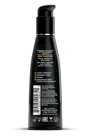 WICKED WATERBASED LUBRICANT BUTTERSCOTCH 120ML