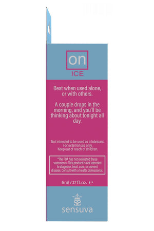 SENSUVA ON ICE AROUSAL OIL 5ML