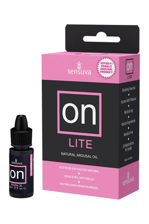 SENSUVA ON LITE AROUSAL OIL 5ML SMALL BOX