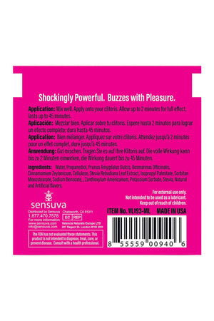 SENSUVA ON ORIGINAL AROUSAL GEL 6 ML