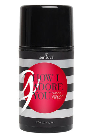 SENSUVA G, HOW I ADORE YOU G-SPOT ENHANCEMENT CREAM 50ML