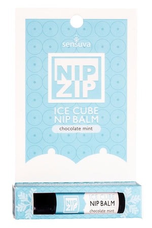 SENSUVA NIP ZIP ICE CUBE NIPPLE BALM CHOCOLATE MINT