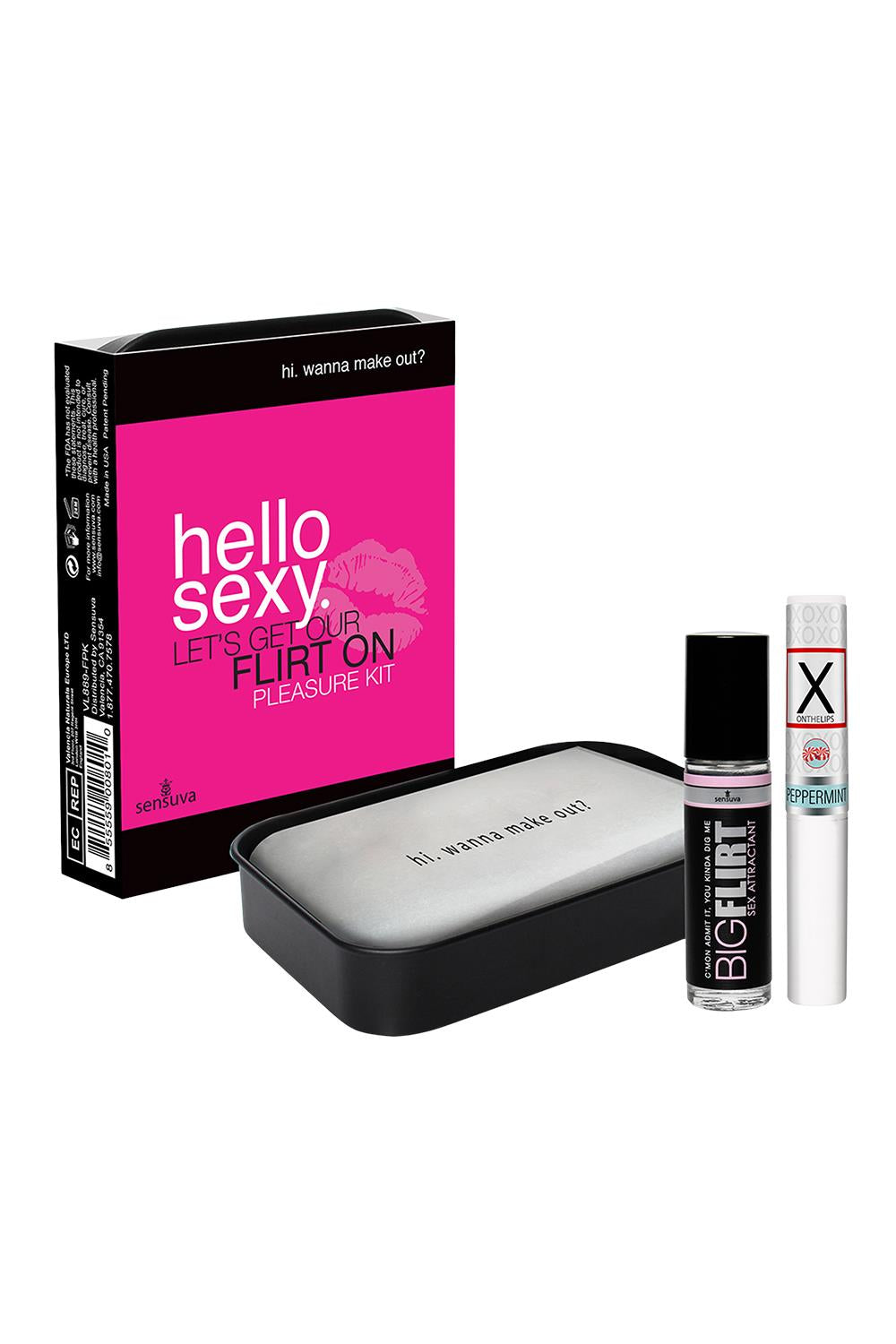 SENSUVA HELLO SEXY LET’S GET OUR FLIRT ON PLEASURE KIT