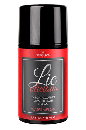 SENSUVA LIC-O-LICIOUS ORAL DELIGHT CREAM WATERMELON 50ML