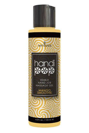 SENSUVA HANDIPOP EDIBLE MASSAGE GEL MANGO SMOOTHIE 125ML