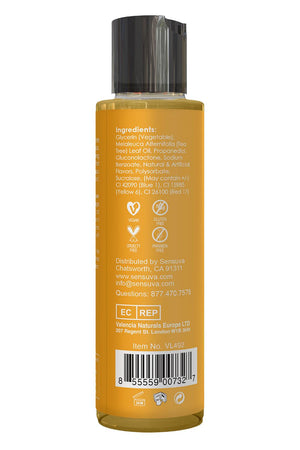 SENSUVA SIZZLE LIPS WARMING GEL BUTTER RUM 125ML
