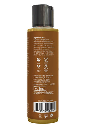 SENSUVA SIZZLE LIPS WARMING GEL SALTED CARAMEL 125ML